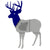 whitetail buck target replacement sheetmetal-Head